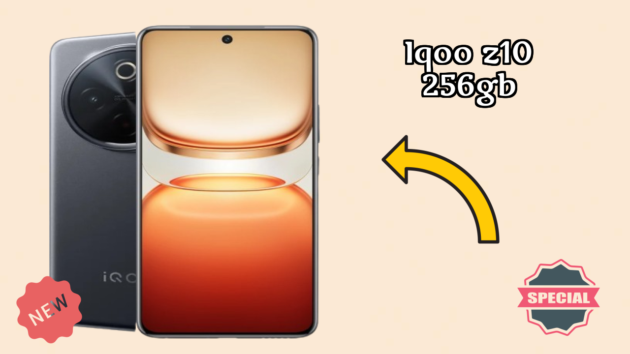 IQOO Z10 256GB Display Size: 6.77 Inches (17.2 Cm) Screen Test