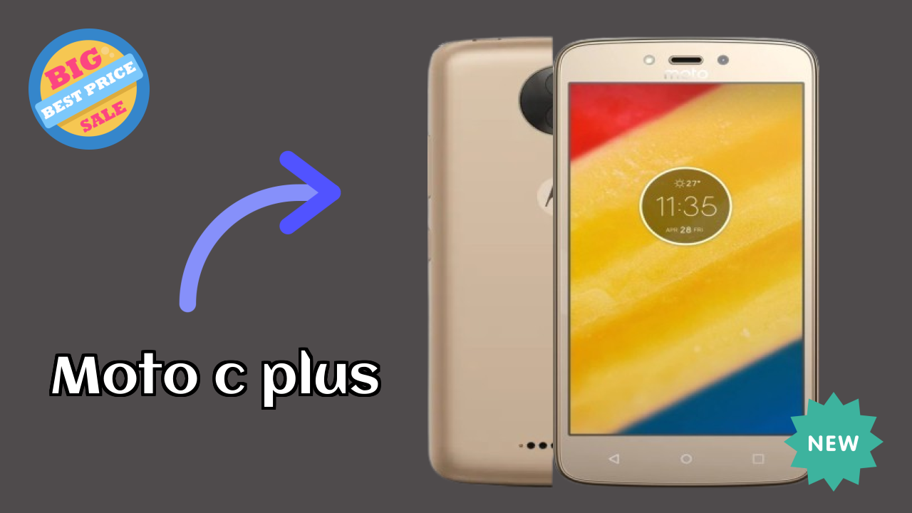 Moto C Plus Display Size: 5.0 Inches (12.7 Cm) Screen Test
