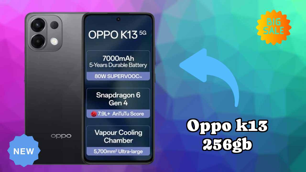 OPPO K13 256GB Display Quality: AMOLED Explained