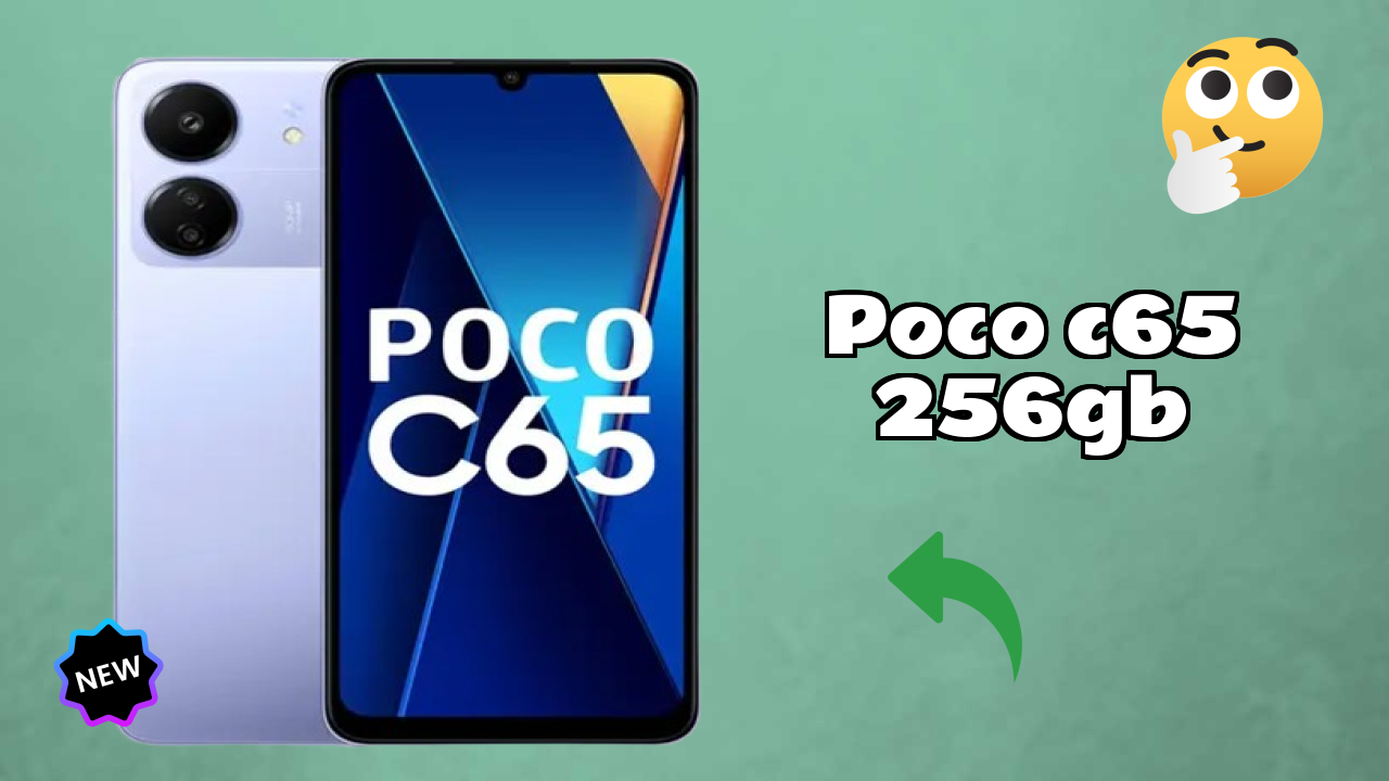 POCO C65 256GB Battery Life: 5000 MAh Charging Time