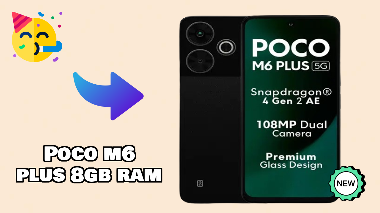 Best Budget Phone Alert: POCO M6 Plus 8GB RAM Now at Just ₹10,374