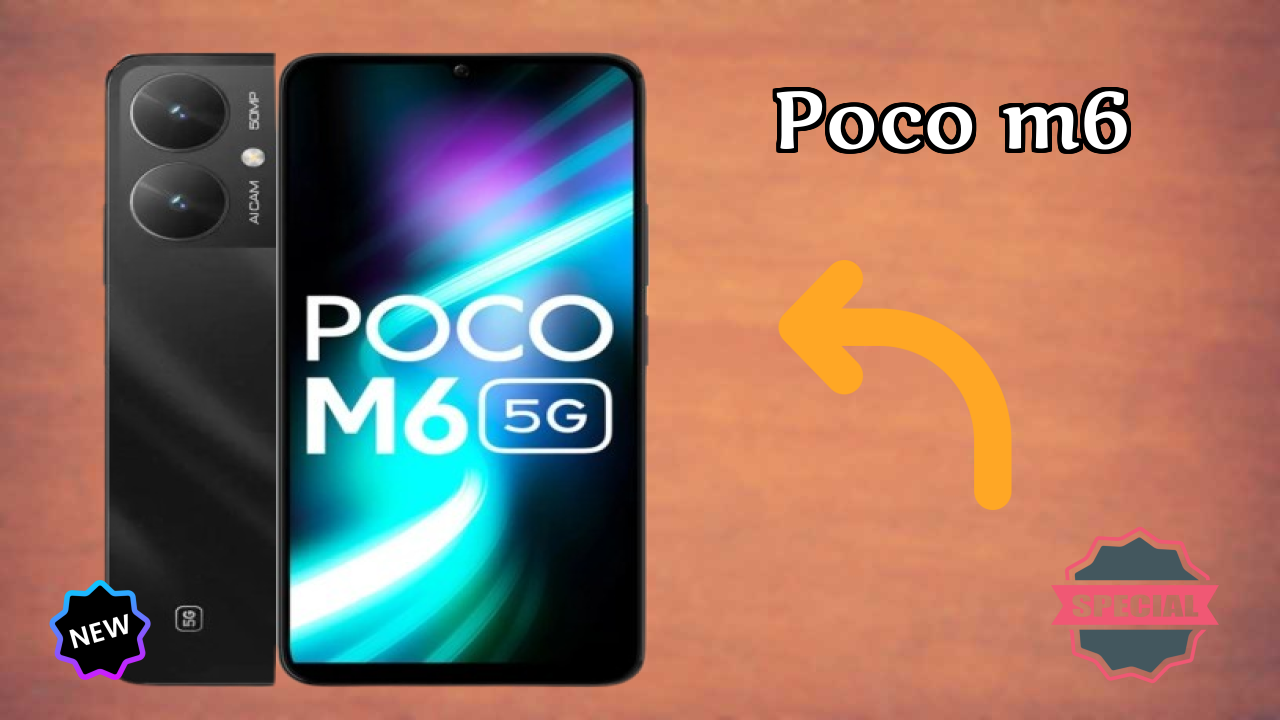 POCO M6 at ₹9,190 - Best Features Highlighted