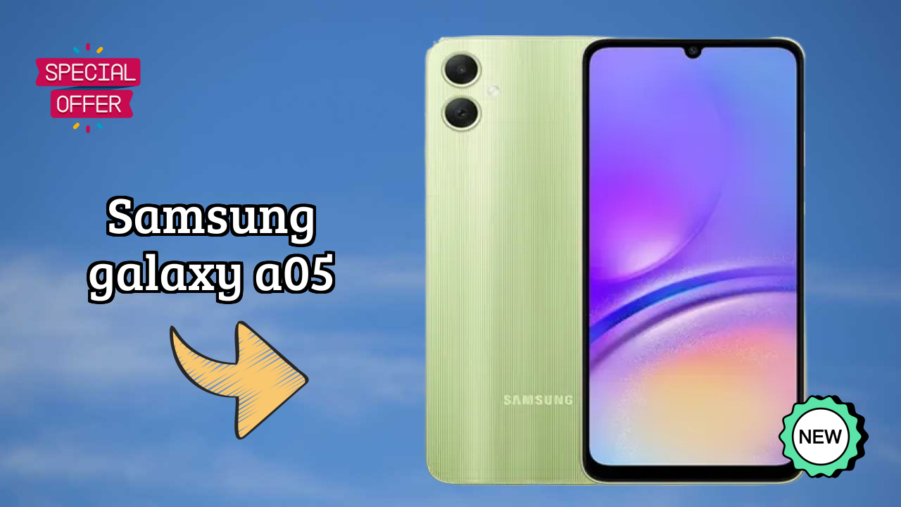 Samsung Galaxy A05 Display Size: 6.7 Inches (17.02 Cm) Screen Review