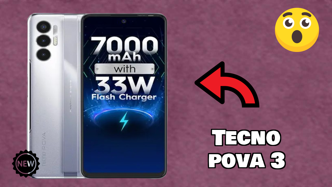 Tecno Pova 3 Display Analysis: 6.9 Inches (17.53 Cm) Screen