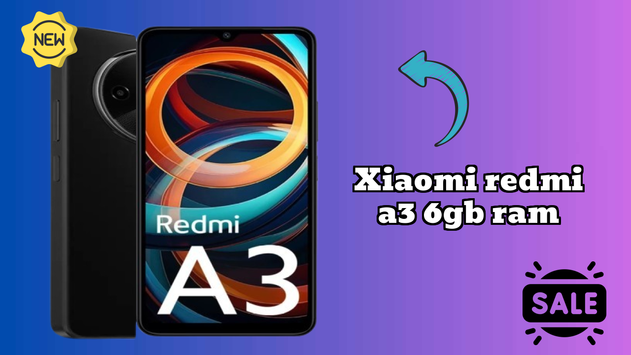 Xiaomi Redmi A3 6GB RAM Display Analysis: IPS LCD Quality